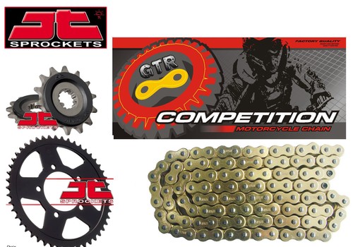 Kit catena pignone oro gtr - catena,