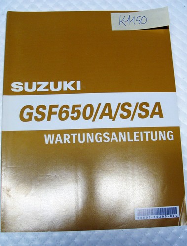 Suzuki gsf 650 l2 - suzuki, 09-12