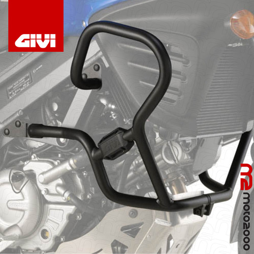 Paramotore tubolare givi - givi, nero