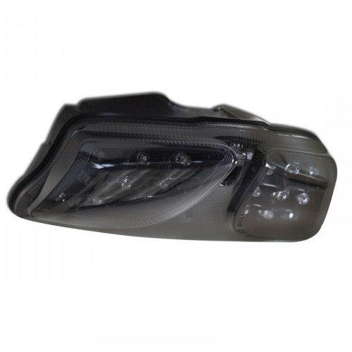 Fanale posteriore led nero - led,