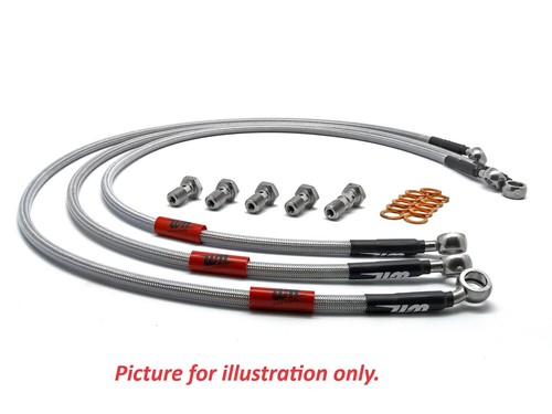 Tubi freno intrecciati inox